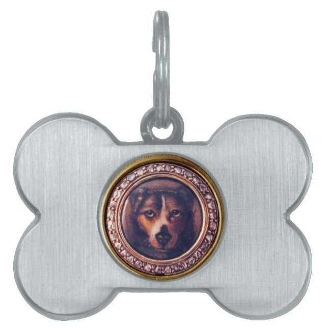 MINIATURE DOG PORTRAITS Pincher Huisdieren Naamplaatje (voorkant)