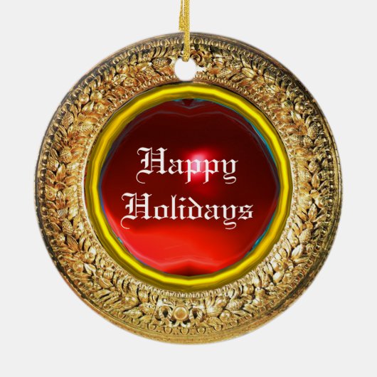 MINIATURE DOG PORTRAITS Pincher Keramisch Ornament (Achterkant)