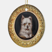 MINIATURE DOG PORTRAITS West Highland Terrier Keramisch Ornament (Links)