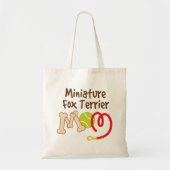 Miniature Fox Terrier Hondenras Mam Gift Tote Bag (Voorkant)