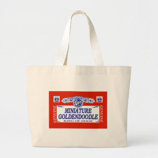 Miniature Goldendoodle Grote Tote Bag