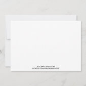 Miniature Golf Birthday Party Invitations for Kids Kaart (Achterkant)