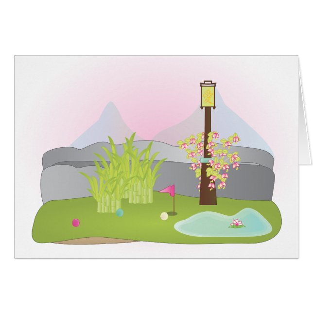 Miniature Golf Course Hole No.4 (Voorkant Horizontaal)