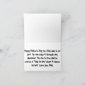 Miniature golf Happy Vaderdag Kaart (Binnen)