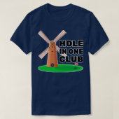 Miniature Golf Hole In One Club Golfer T-shirt (Design voorkant)