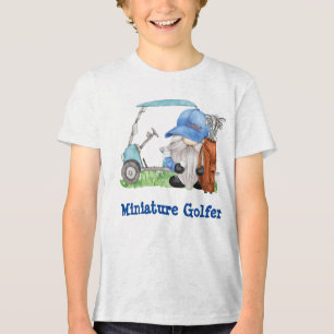 Miniature Golfer Tri-Blend Shirt