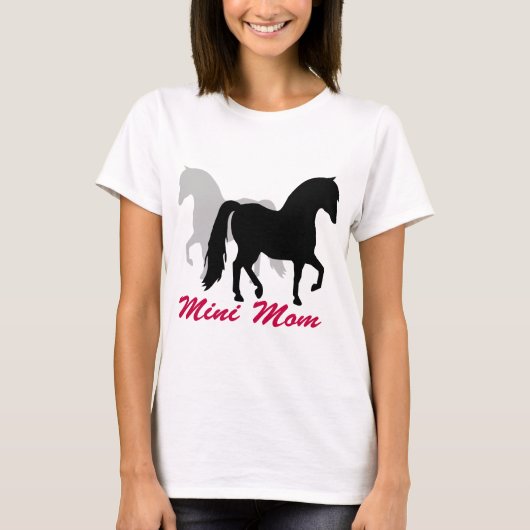 Miniature Horse Ma T-shirt (Voorkant)