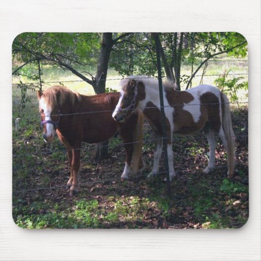 Miniature Horse Mousepad Muismat (Voorkant)