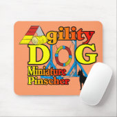 Miniature_Pinscher_Agility Gifts Muismat (Met muis)