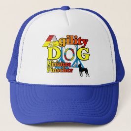 Miniature_Pinscher_Agility Gifts Trucker Pet