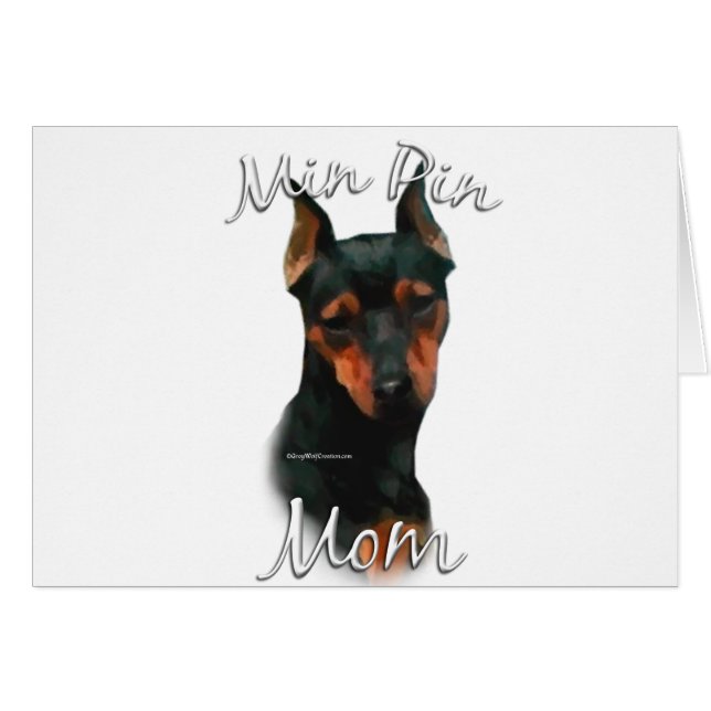 Miniature Pinscher (blk) Mam 2 (Voorkant Horizontaal)