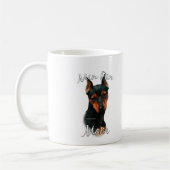 Miniature Pinscher (blk) Mam 2 Koffiemok (Links)