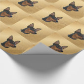 Miniature Pinscher Cadeaupapier (Hoek)