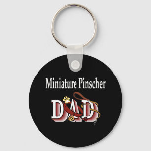 miniature pinscher dad Sleutelhanger