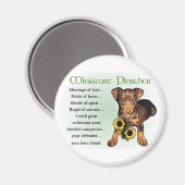 Miniature Pinscher Gifts Magneet (Voorkant / Achterkant)