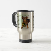 Miniature Pinscher Gifts Reisbeker (Voorkant links)
