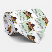 Miniature Pinscher Gifts Stropdas (Opgerold)