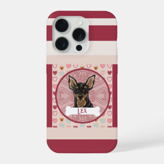 Miniature Pinscher Heart iPhone 11 Pro Case  iPhone 15 Pro Case