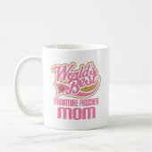 Miniature Pinscher Hondenras Gift Koffiemok (Links)