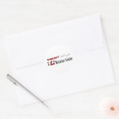 Miniature Pinscher (I Love) Sticker (Envelop)