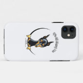 Miniature Pinscher IAAM Case-Mate iPhone Case (Achterkant (horizontaal))