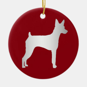 Miniature Pinscher Keramisch Ornament