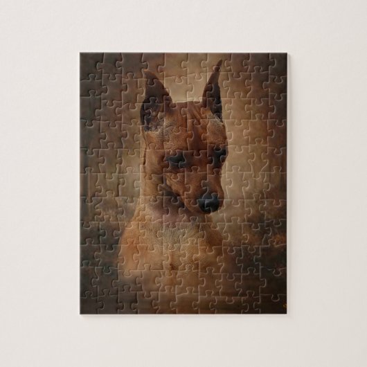Miniature Pinscher Legpuzzel (Verticaal)