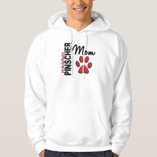 Miniature Pinscher Ma 2 Hoodie (Voorkant)