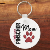 Miniature Pinscher Ma 2 Sleutelhanger (Voorkant)