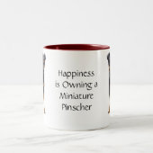 Miniature Pinscher Mok (Center)
