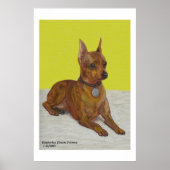 Miniature Pinscher Poster (Voorkant)