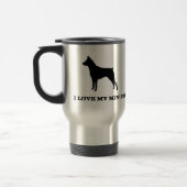 Miniature Pinscher Reisbeker (Links)