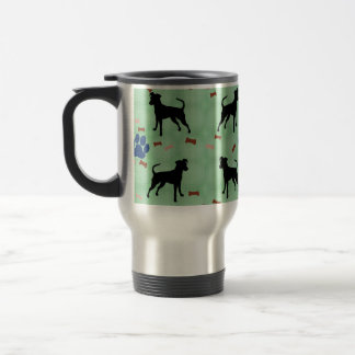 Miniature Pinscher Shadow Reisbeker