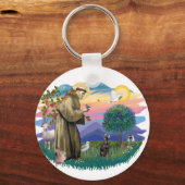 Miniature Pinscher Sleutelhanger (Voorkant)