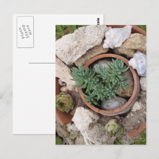 Miniature Rockery Briefkaart (Voorkant / Achterkant)