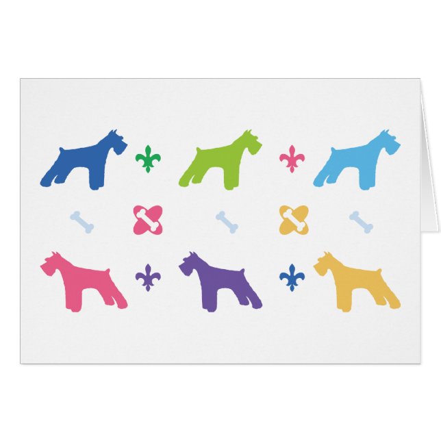 Miniature Schnauzer (Voorkant Horizontaal)