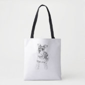 Miniature Schnauzer Bag Tote Bag (Voorkant)