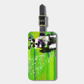 Miniature Schnauzer Bagagelabel (Voorkant verticaal)