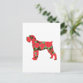 Miniature Schnauzer Briefkaart (Staand voorkant)