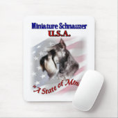 Miniature Schnauzer Cadeaus Muismat (Met muis)