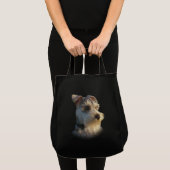Miniature Schnauzer Canvas tas (Voorkant (product))