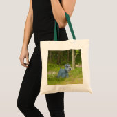 Miniature Schnauzer Canvas tas (Voorkant (product))