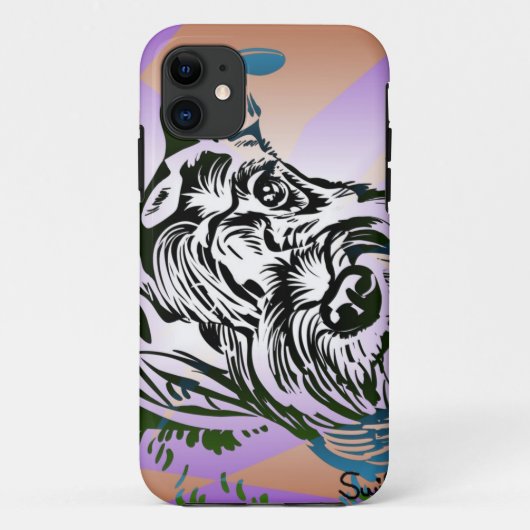 Miniature Schnauzer Case-Mate iPhone Case (Achterkant)