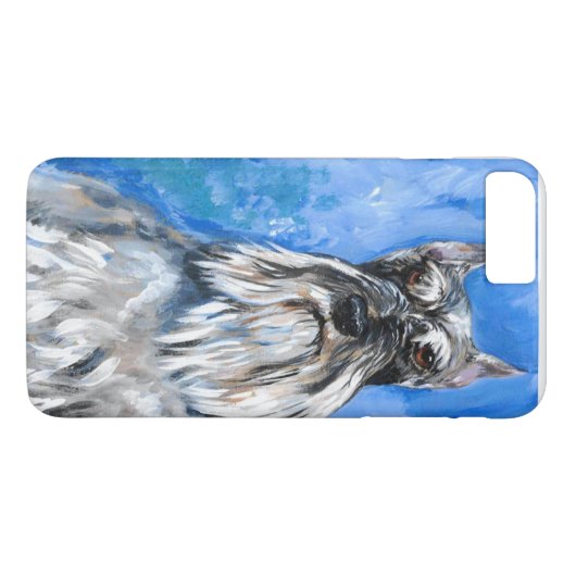 Miniature Schnauzer Case-Mate iPhone Case (Achterkant (Horizontaal))
