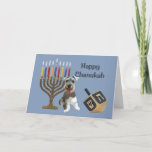 Miniature Schnauzer Chanukah Card Menorah Dreidel Feestdagen Kaart<br><div class="desc">Het herdenken van familie en vrienden tijdens het Chanoekaseizoen is een prachtige manier om contact te houden met de mensen waar je van houdt en waar je om geeft. Ik heb met liefde en zorg een Chanoekaartje voor honden gemaakt en ik ben er zeker van dat iedereen die van honden...</div>