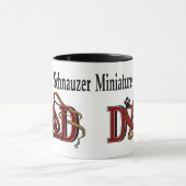 Miniature Schnauzer Dad Gifts Mok (Midden)