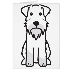 Miniature Schnauzer Dog Cartoon