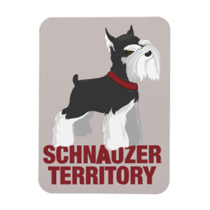Miniature Schnauzer Dog Magnet Magneet