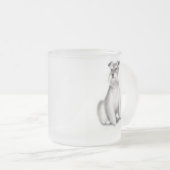 Miniature Schnauzer Dog Mok (Voorkant rechts)