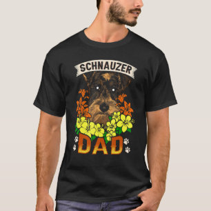 Miniature Schnauzer Dogs Mannen Schnauzer Dog T-shirt